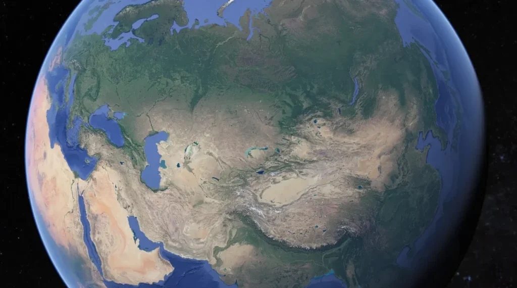 Eurasia and the Nice American Island