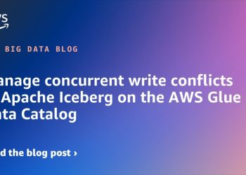 Handle concurrent write conflicts in Apache Iceberg on the AWS Glue Information Catalog